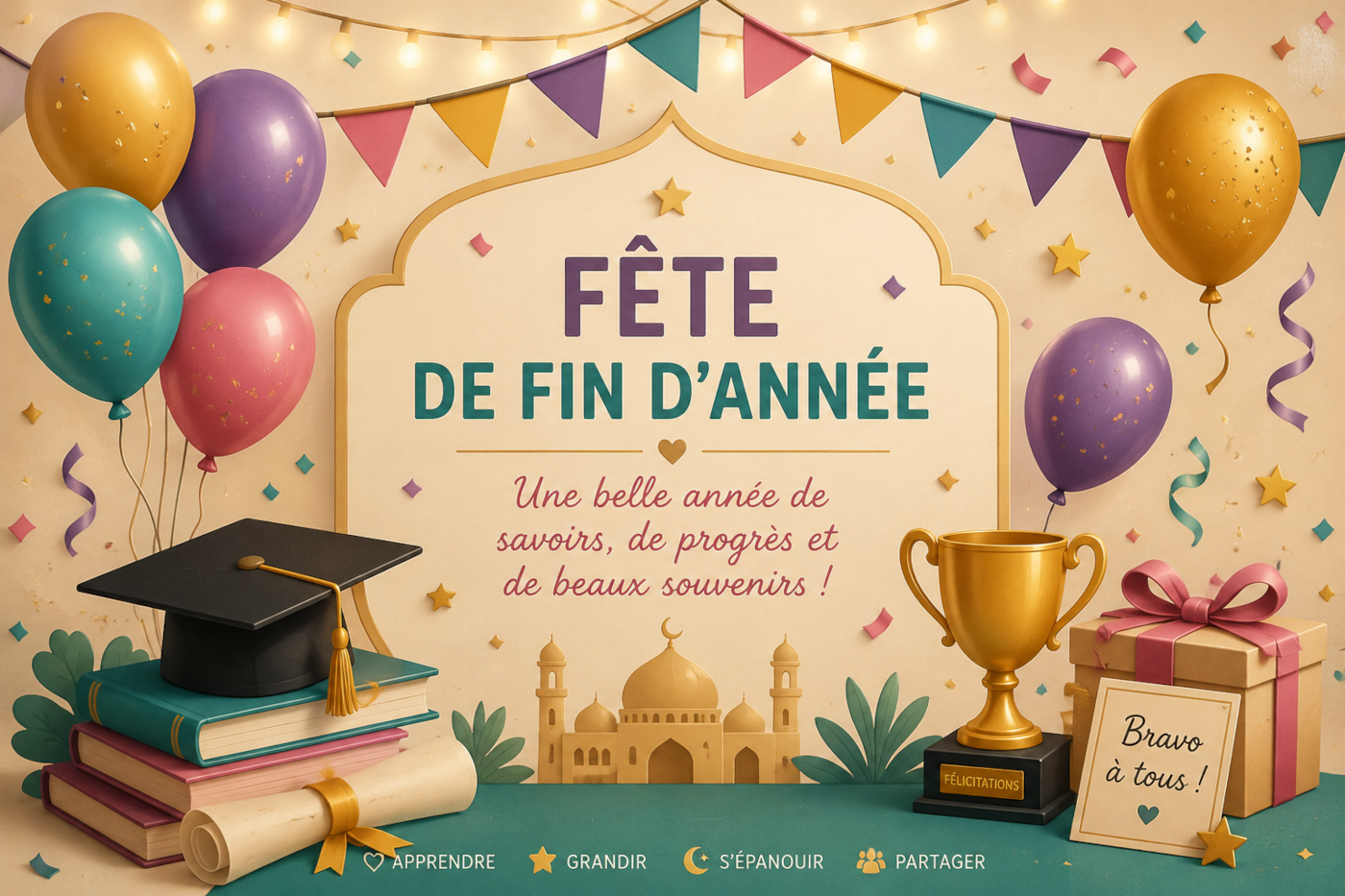 🎉 Retour sur notre fête de fin d'année – Samedi 20 juin 2026